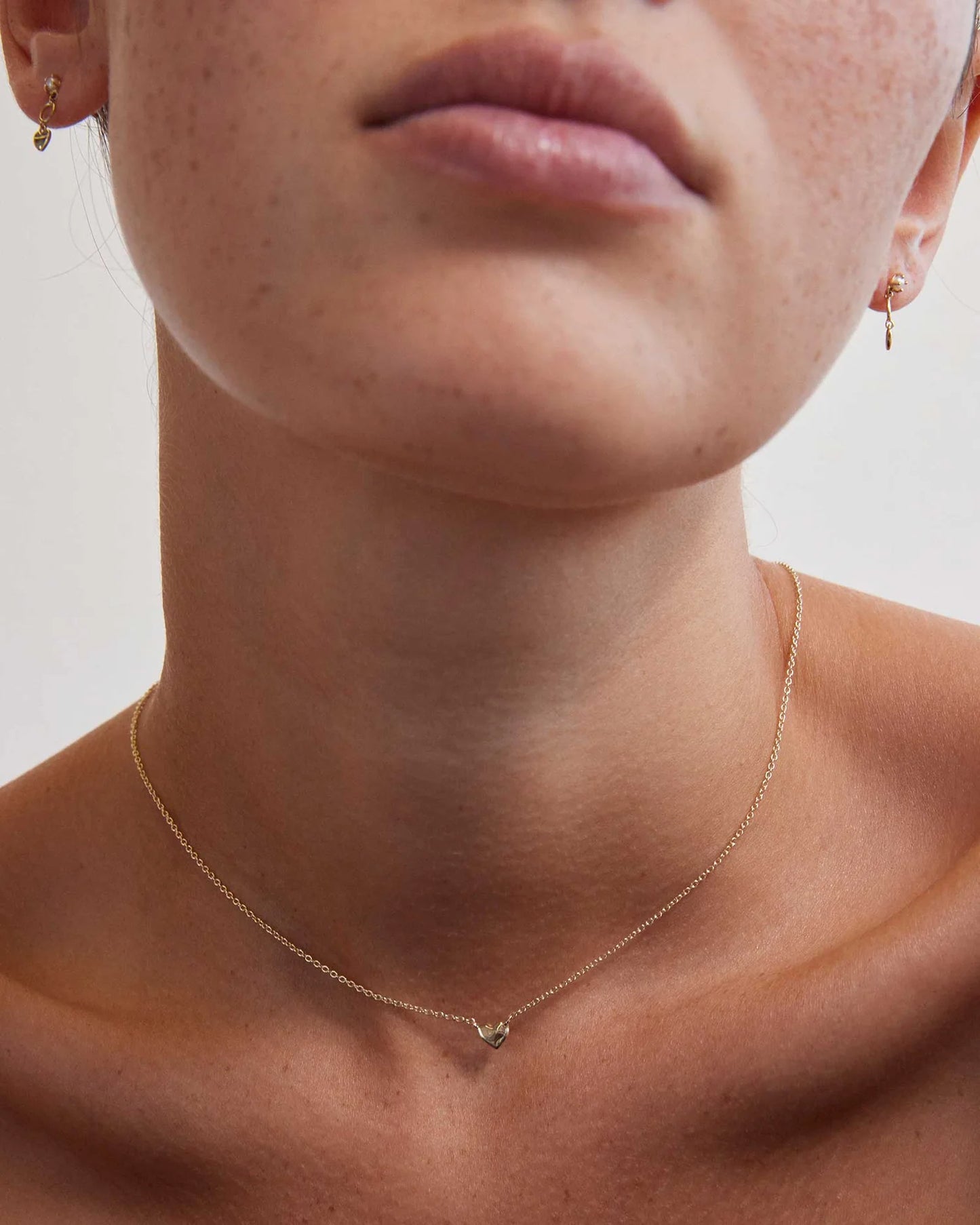 Kirstin Ash - L'amour Heart Necklace in 9k Solid Gold