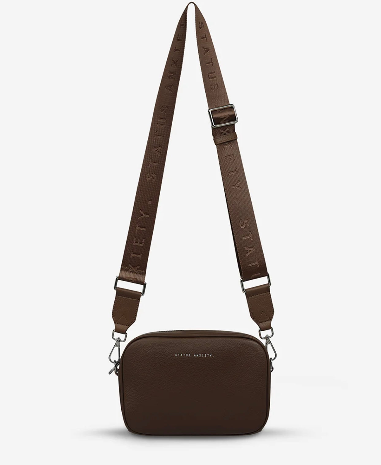 Status Anxiety - Plunder with Webbed Strap in Cocoa