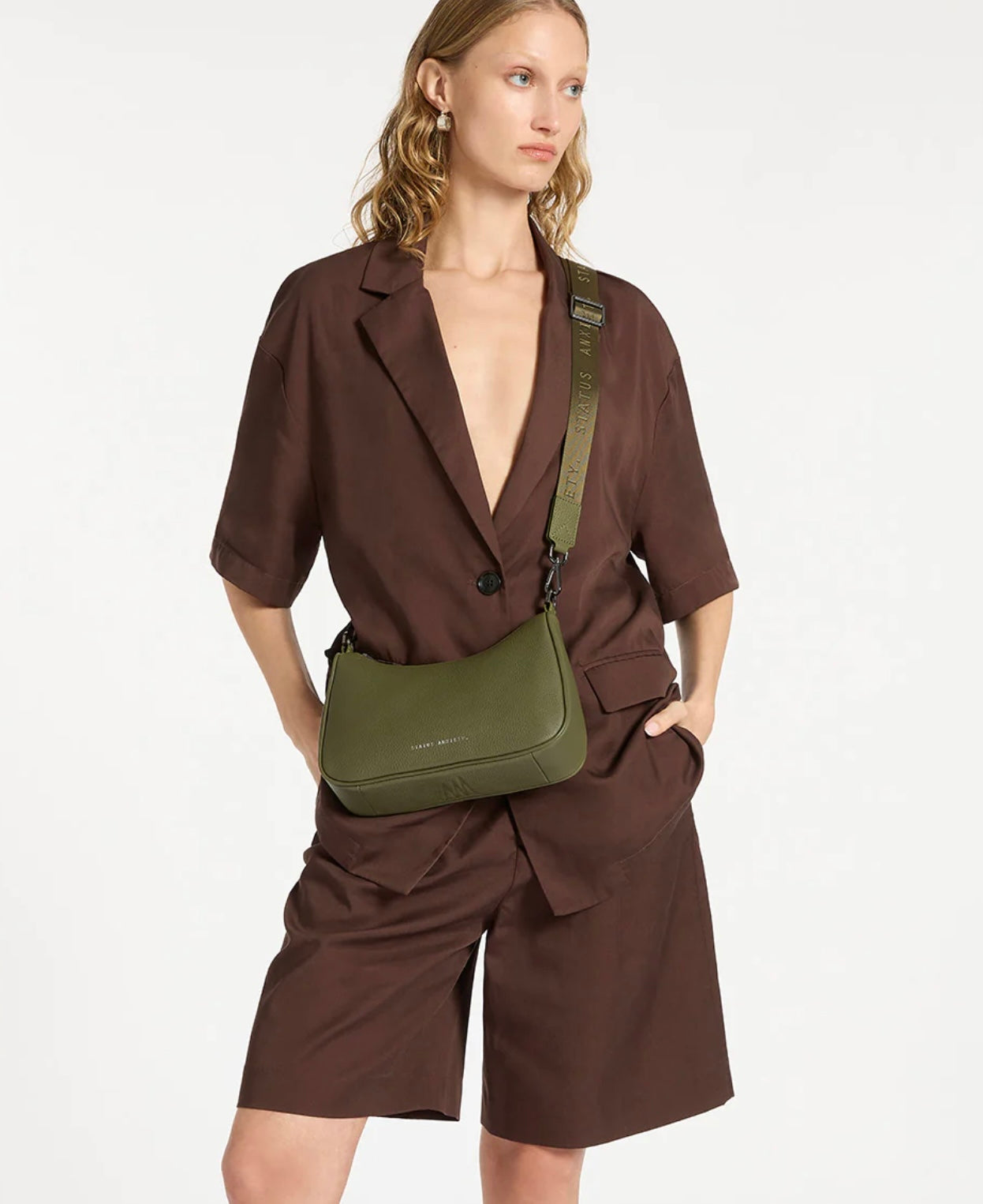 Status Anxiety - Look Both Ways Bag in Khaki