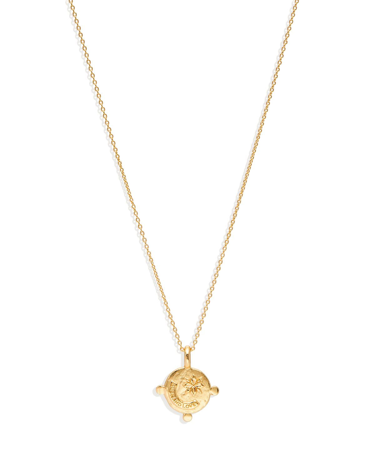 By Charlotte - Luck and Love Necklace in Gold