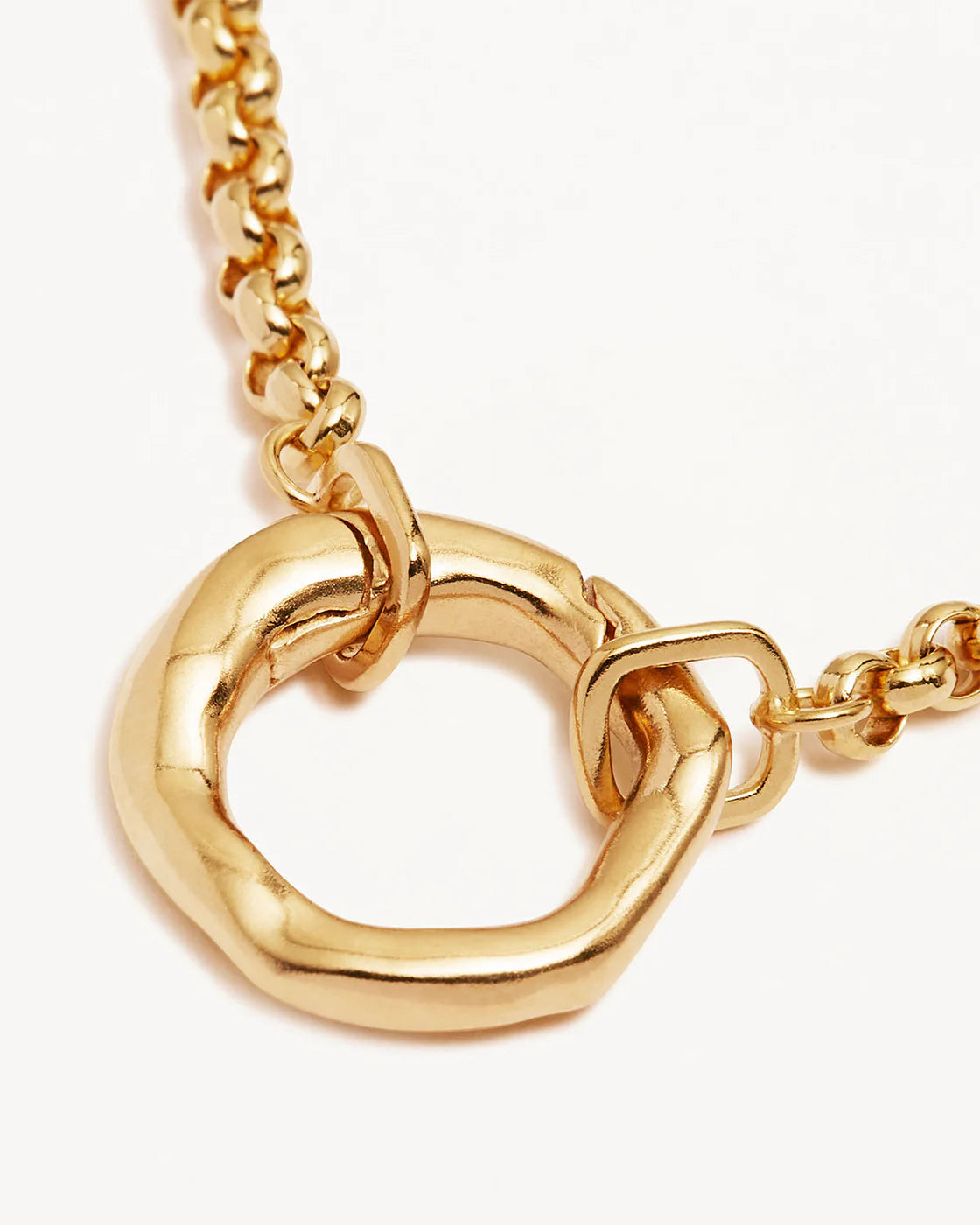 By Charlotte  - Horizon Annex Link Necklace  in Gold