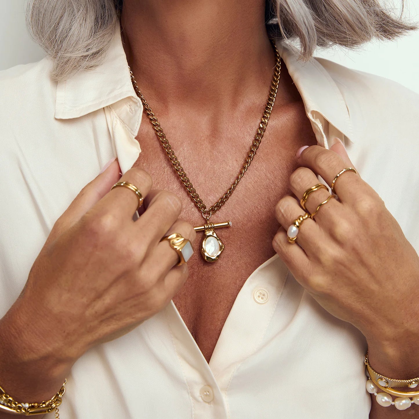 Arms of Eve - Rafaella Necklace in Gold