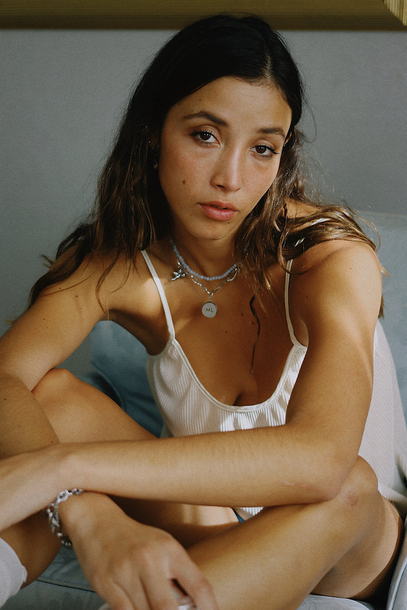 Margaux Lee - Travellers Charm Necklace in Silver