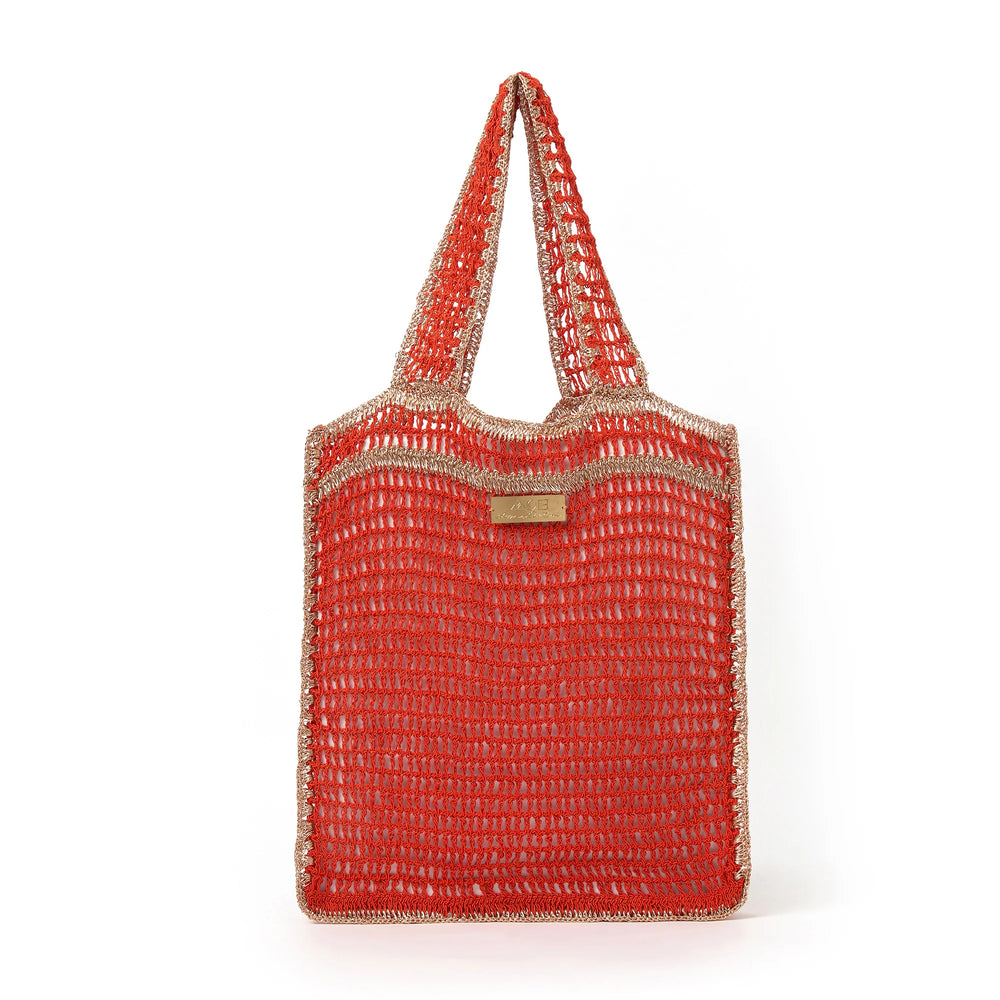 Arms of Eve - Lani Beach Bag in Red Apple