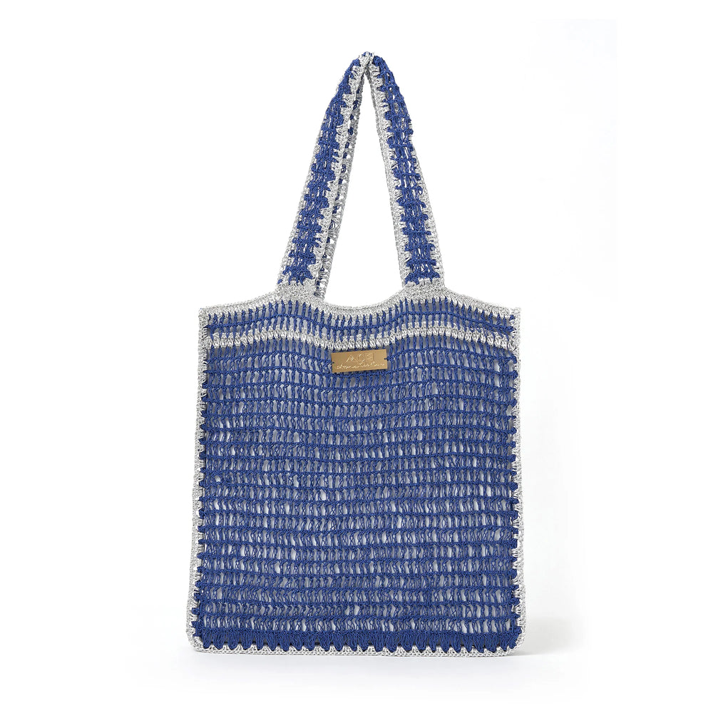 Arms of Eve - Lani Beach Bag in Blueberry