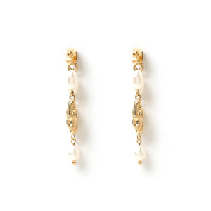 Arms of Eve - Mimi Pearl and Gold Earrings