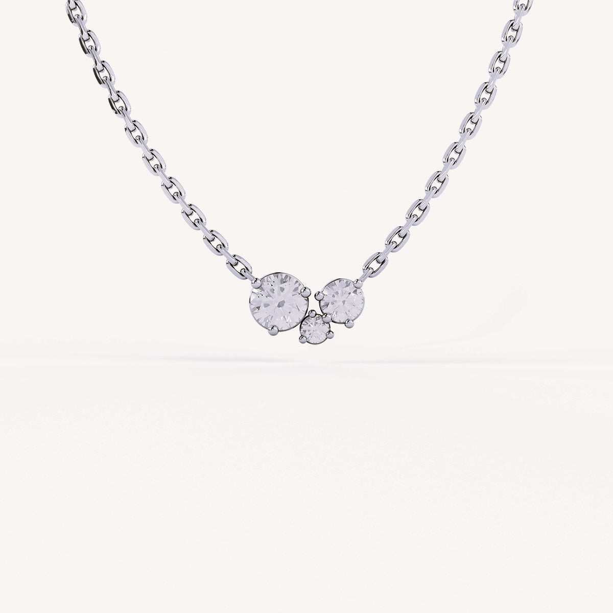 By Charlotte - Whispers of Love Necklace in Silver