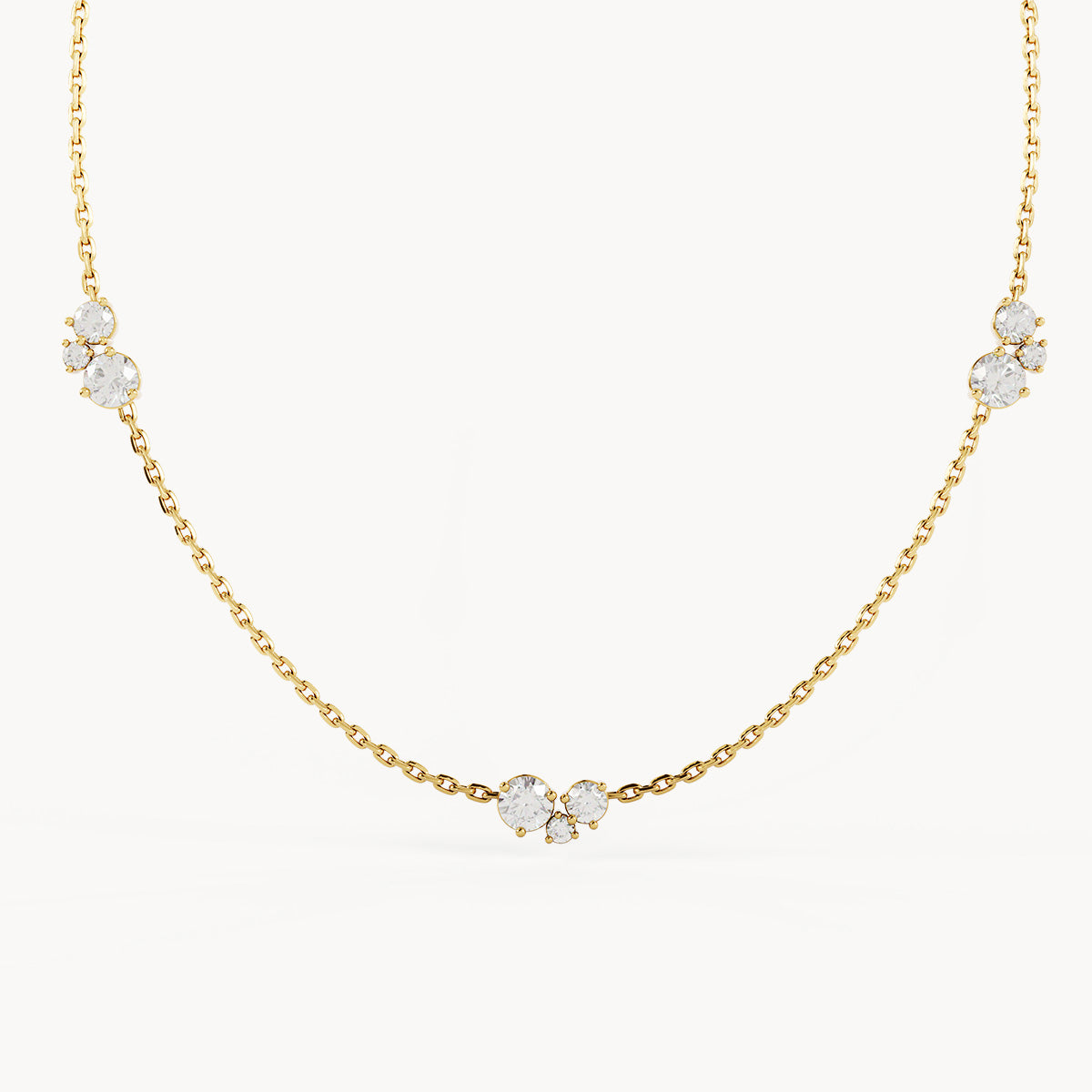 By Charlotte - Whispers of Love Choker in Gold