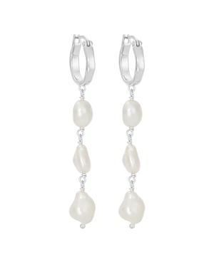 Kirstin Ash - Moonrise Earrings in Silver