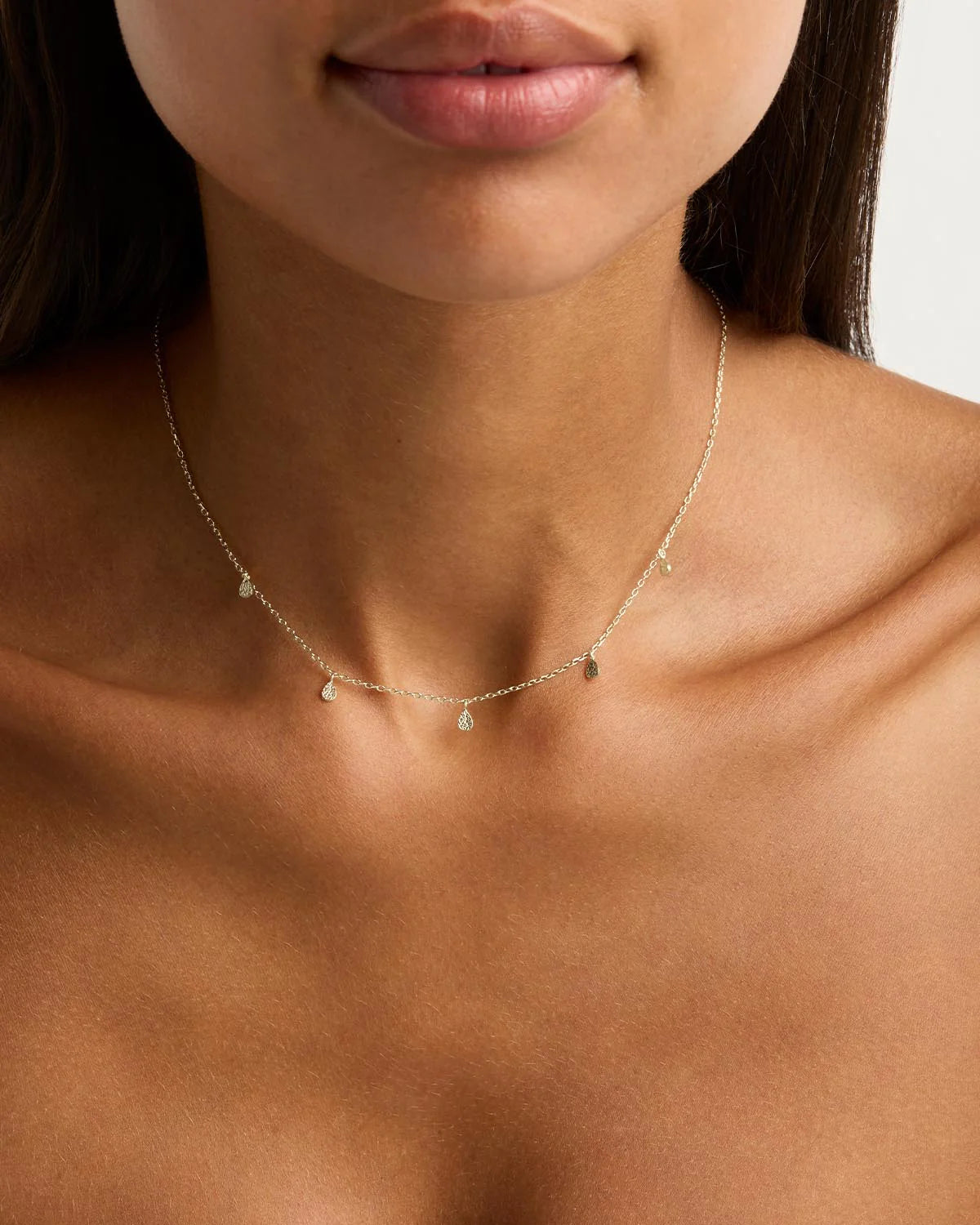 By Charlotte - Grace Choker in Silver