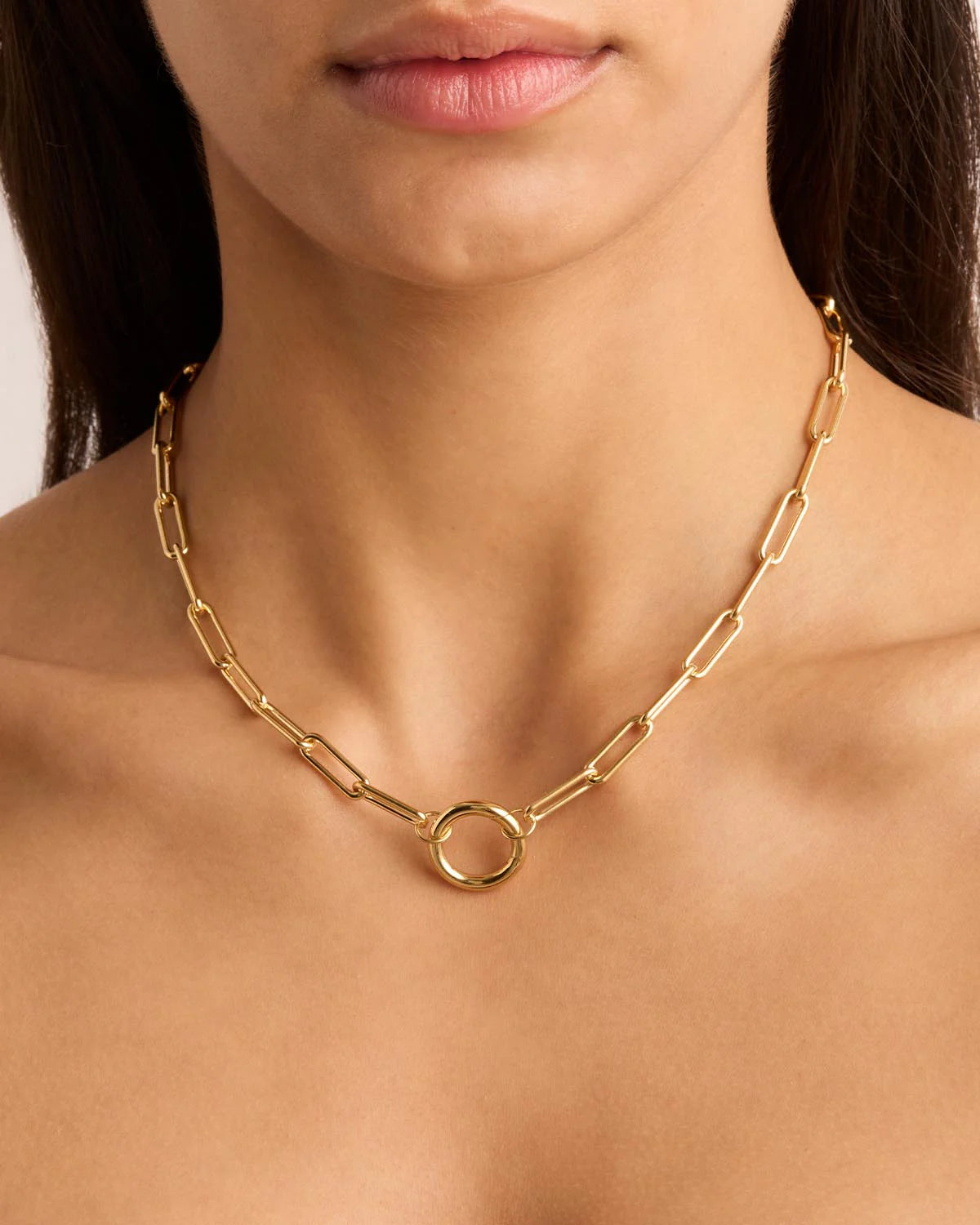 By Charlotte  - With Love Annex Link Necklace in Gold