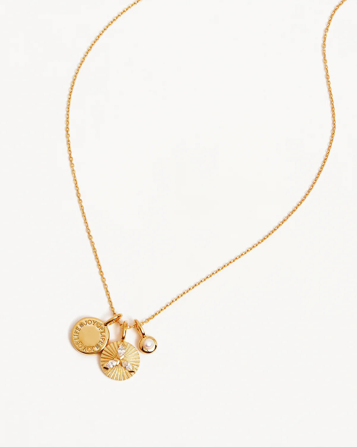 By Charlotte - Joy Necklace in Gold