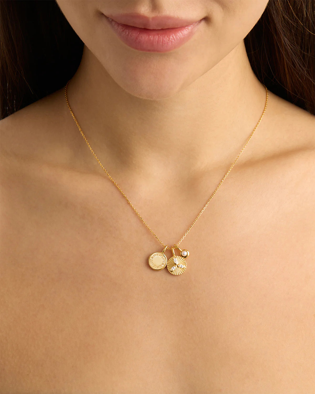 By Charlotte - Joy Necklace in Gold