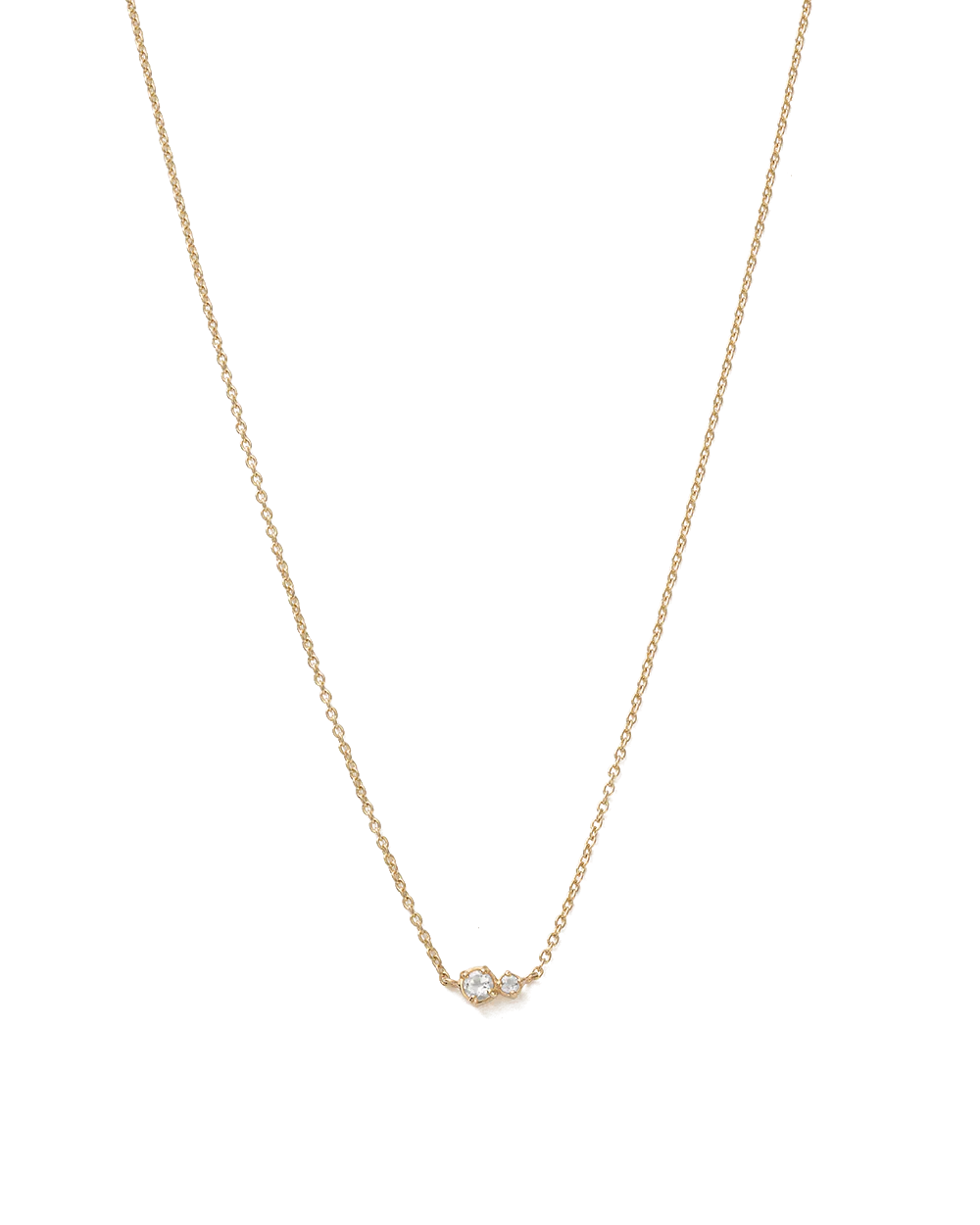 Kirstin Ash - Paloma Topaz Necklace in 9k Solid Gold