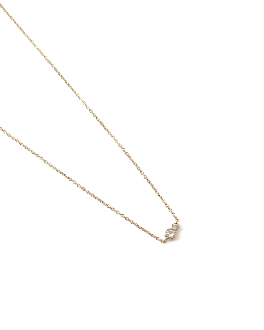 Kirstin Ash - Paloma Topaz Necklace in 9k Solid Gold
