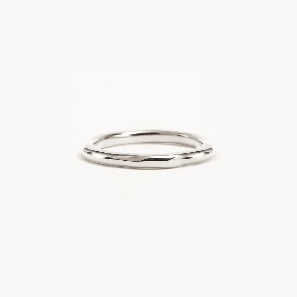 By Charlotte - Lover Thin Ring in Silver