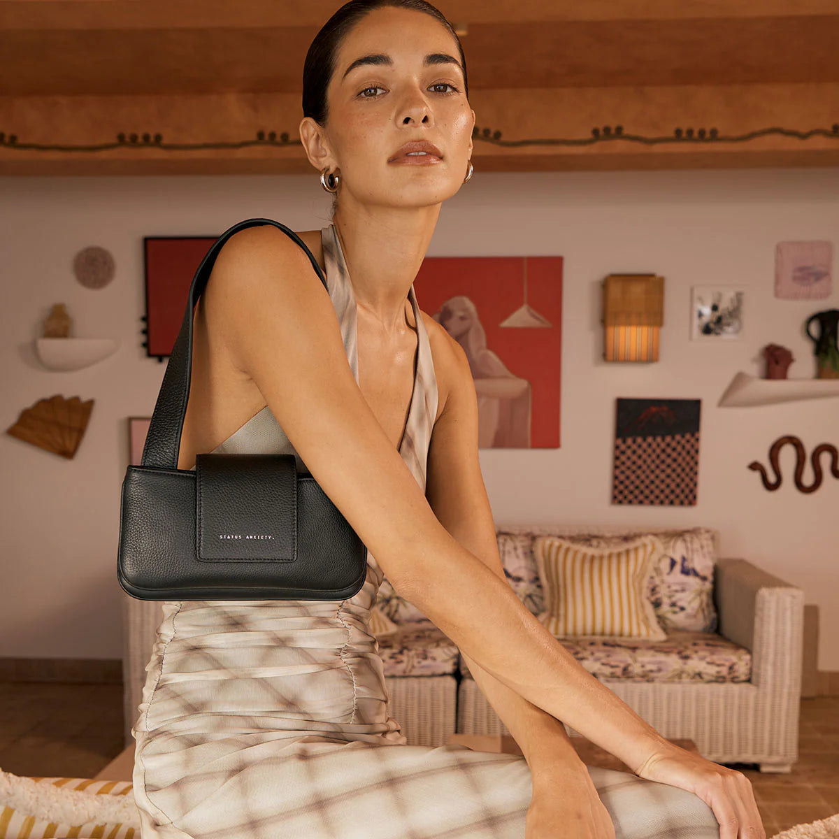 Status Anxiety - New Beat Bag in Black