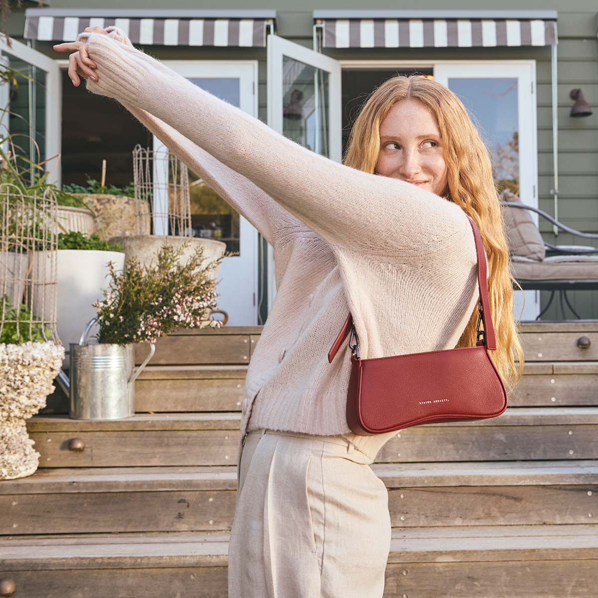 Status Anxiety - Polaris Bag in Rouge