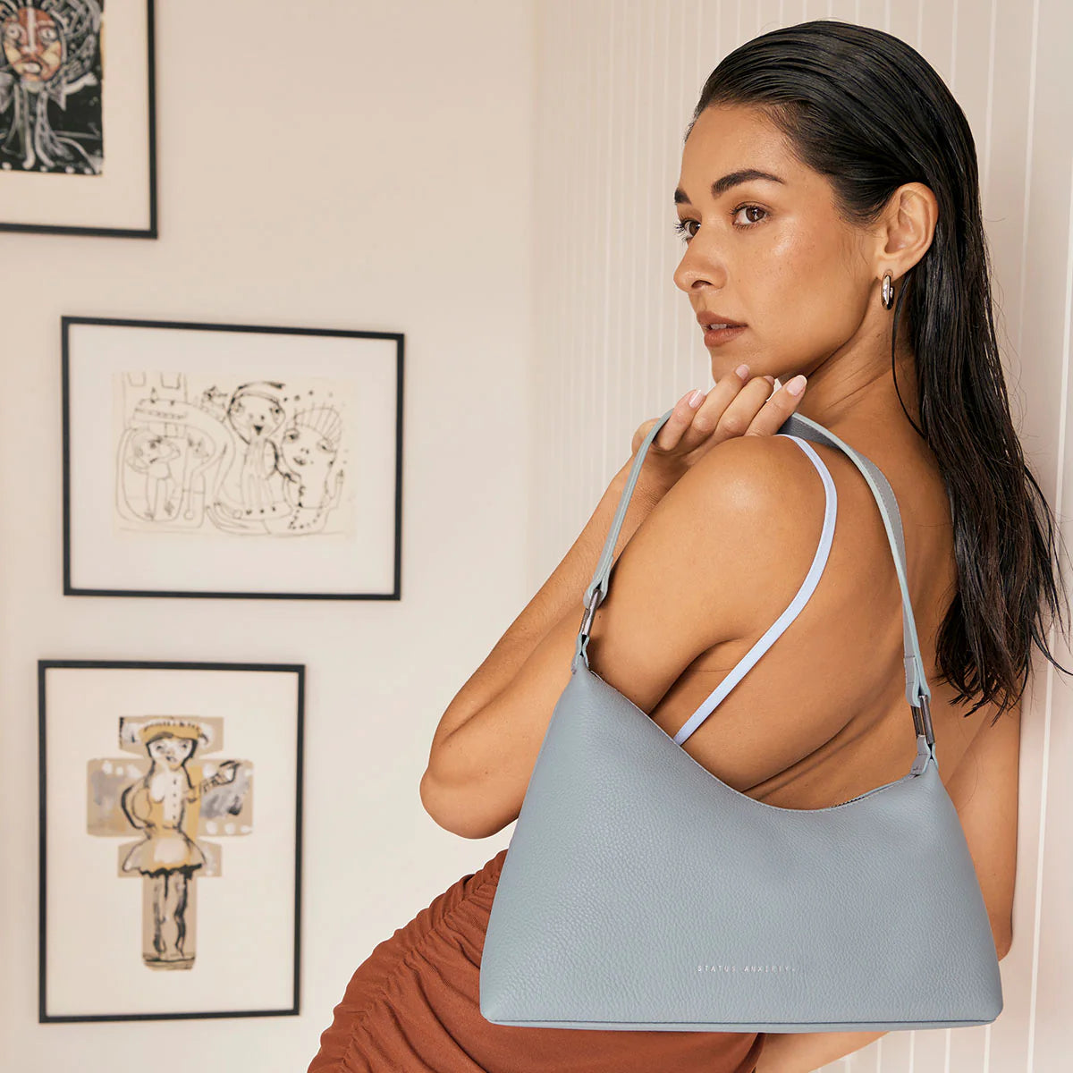 Status Anxiety - Reverie Bag in Powder Blue