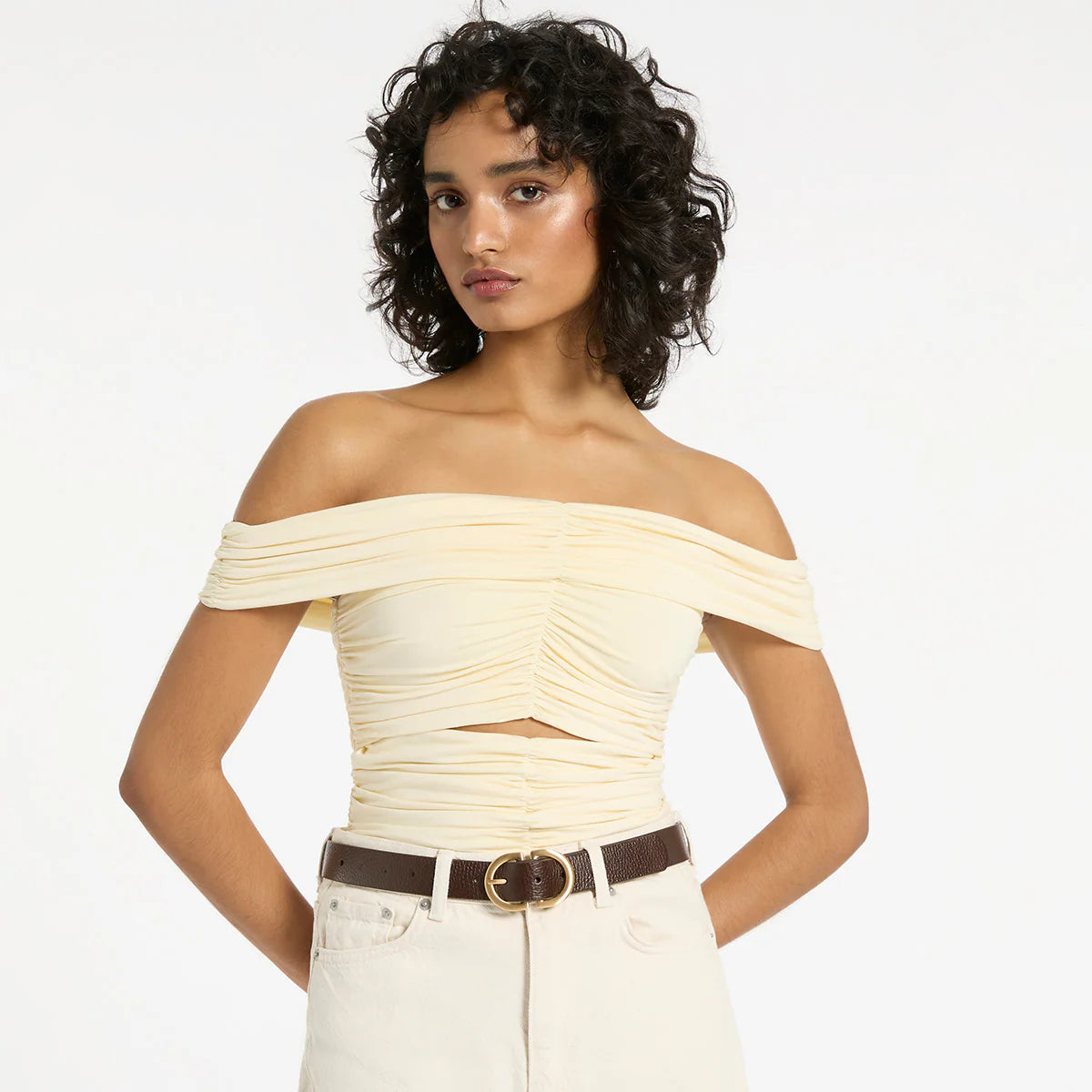 Status Anxiety - In Reverse Belt in Choc/ Gold