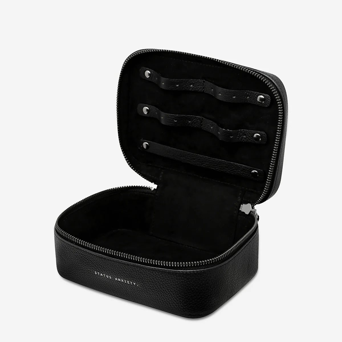 Status Anxiety - Shining Armour Jewellery Case in Black