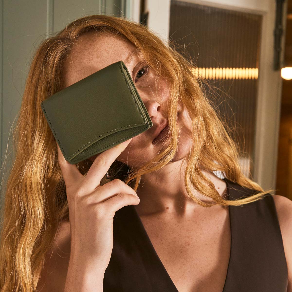 Status Anxiety - Lumen Wallet in Khaki