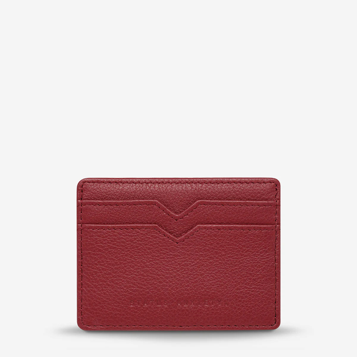 Status Anxiety - Together For Now Wallet in Rouje