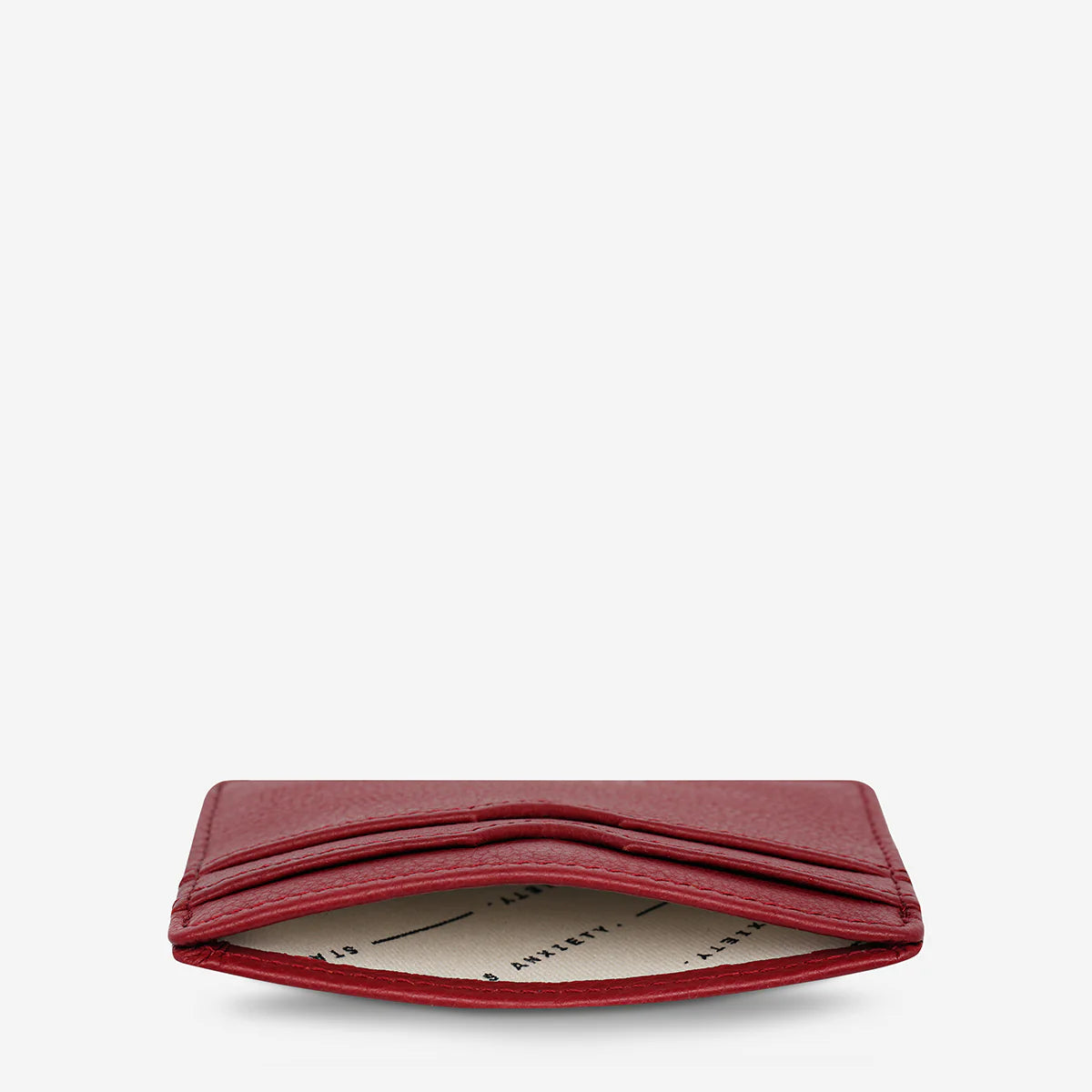 Status Anxiety - Together For Now Wallet in Rouje