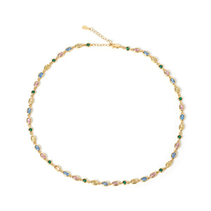Arms of Eve - Isadora Gold Necklace in Multi