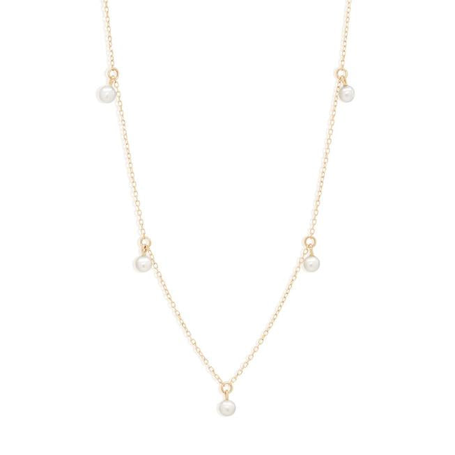 By Charlotte - 14k Gold Peace Lover Choker