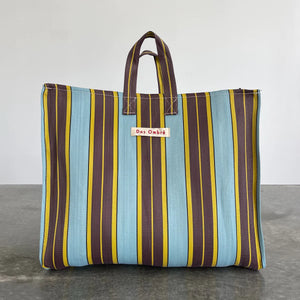 Dos Ombré - Bengali Bag | Blue + Brown Stripe