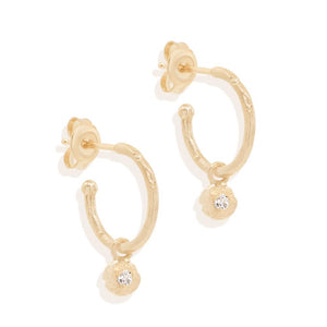 By Charlotte - Gold Guiding Light Hoops