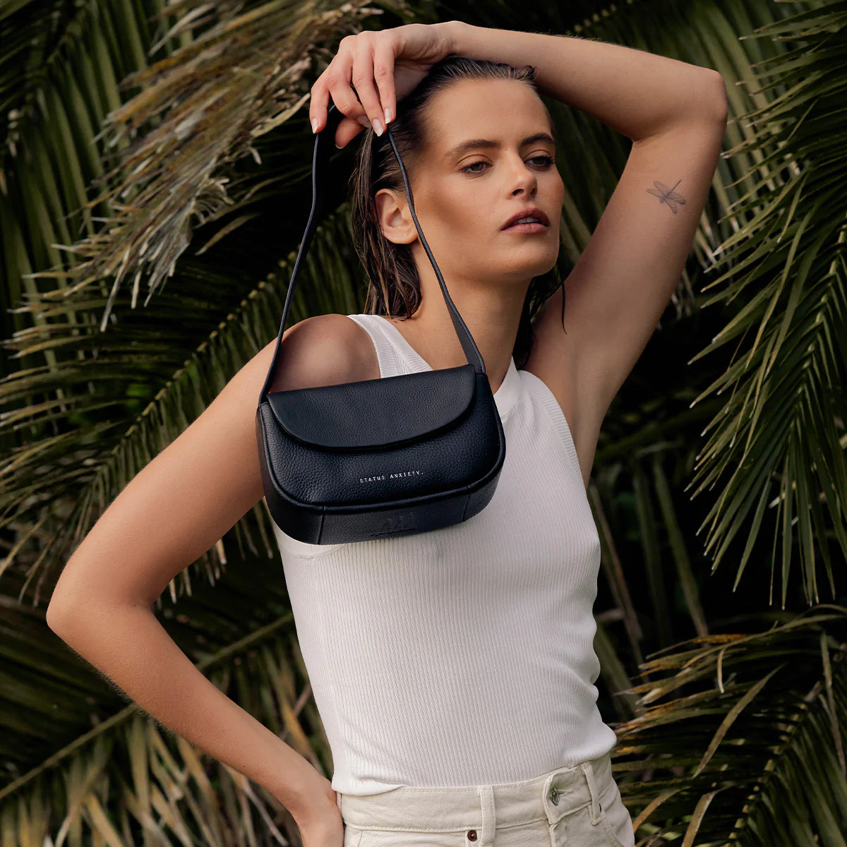 Status Anxiety - One Of These Days Bag in Black