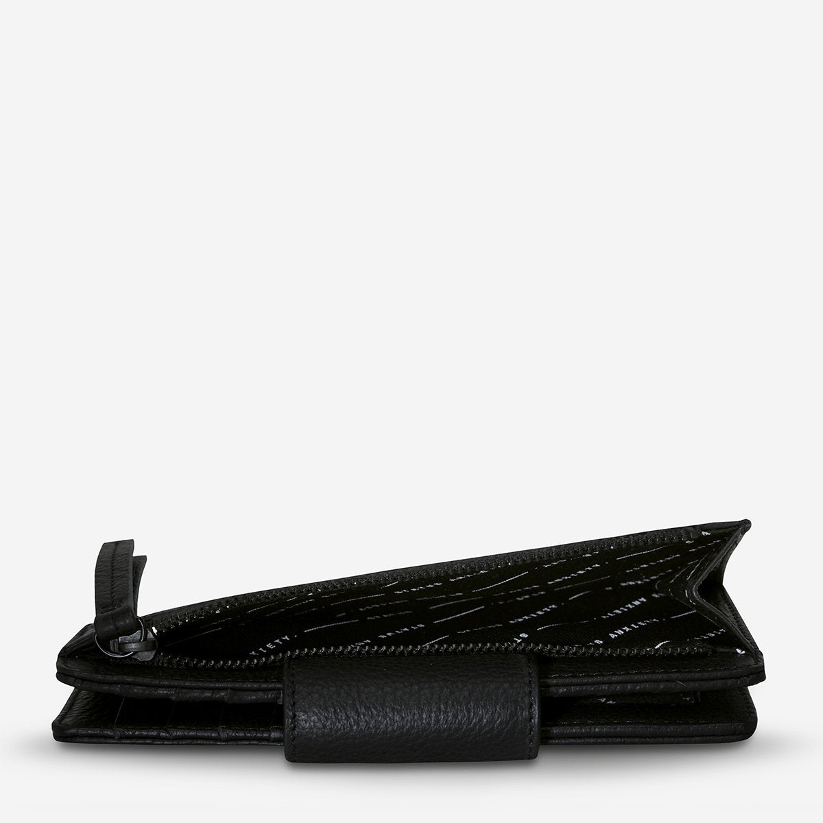 Status Anxiety - Ruins Wallet in Black