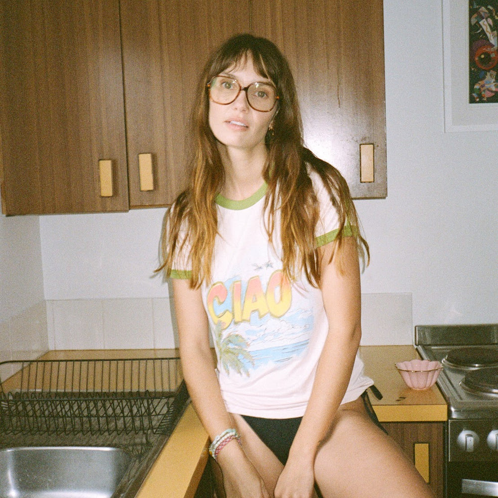 Ciao Ciao Vacation - Island Ringer Tee