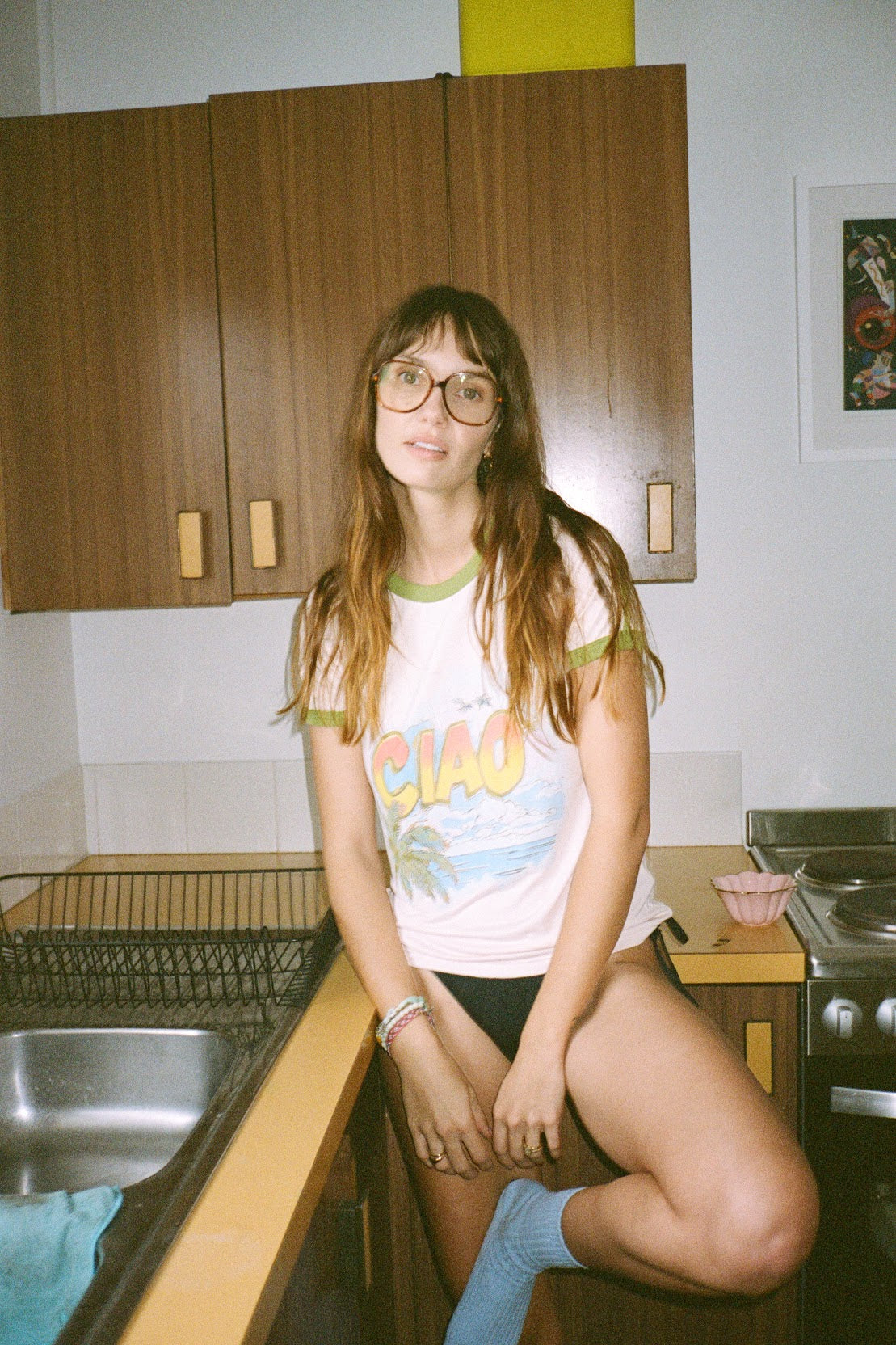 Ciao Ciao Vacation - Island Ringer Tee