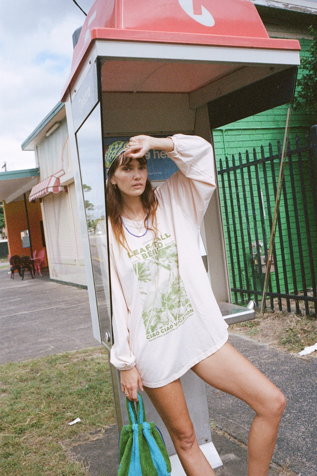 Ciao Ciao Vacation - Leaf it All Haven Long Sleeve Tee