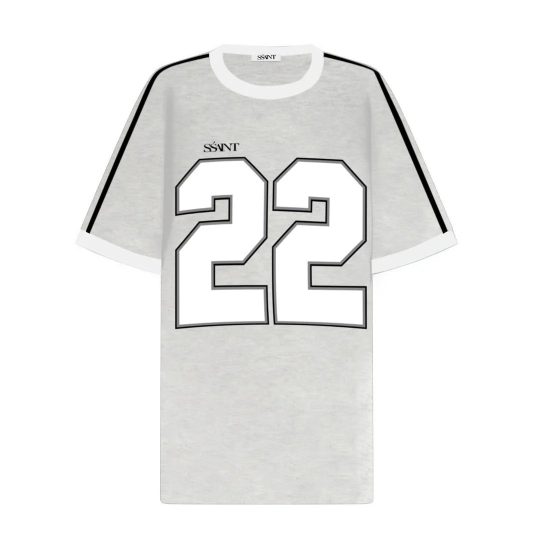 SSAINT - Twenty Two Tee in Grey