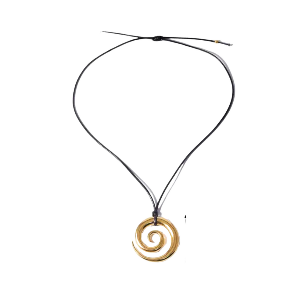 We Are Emte - Swirl Pendant Necklace