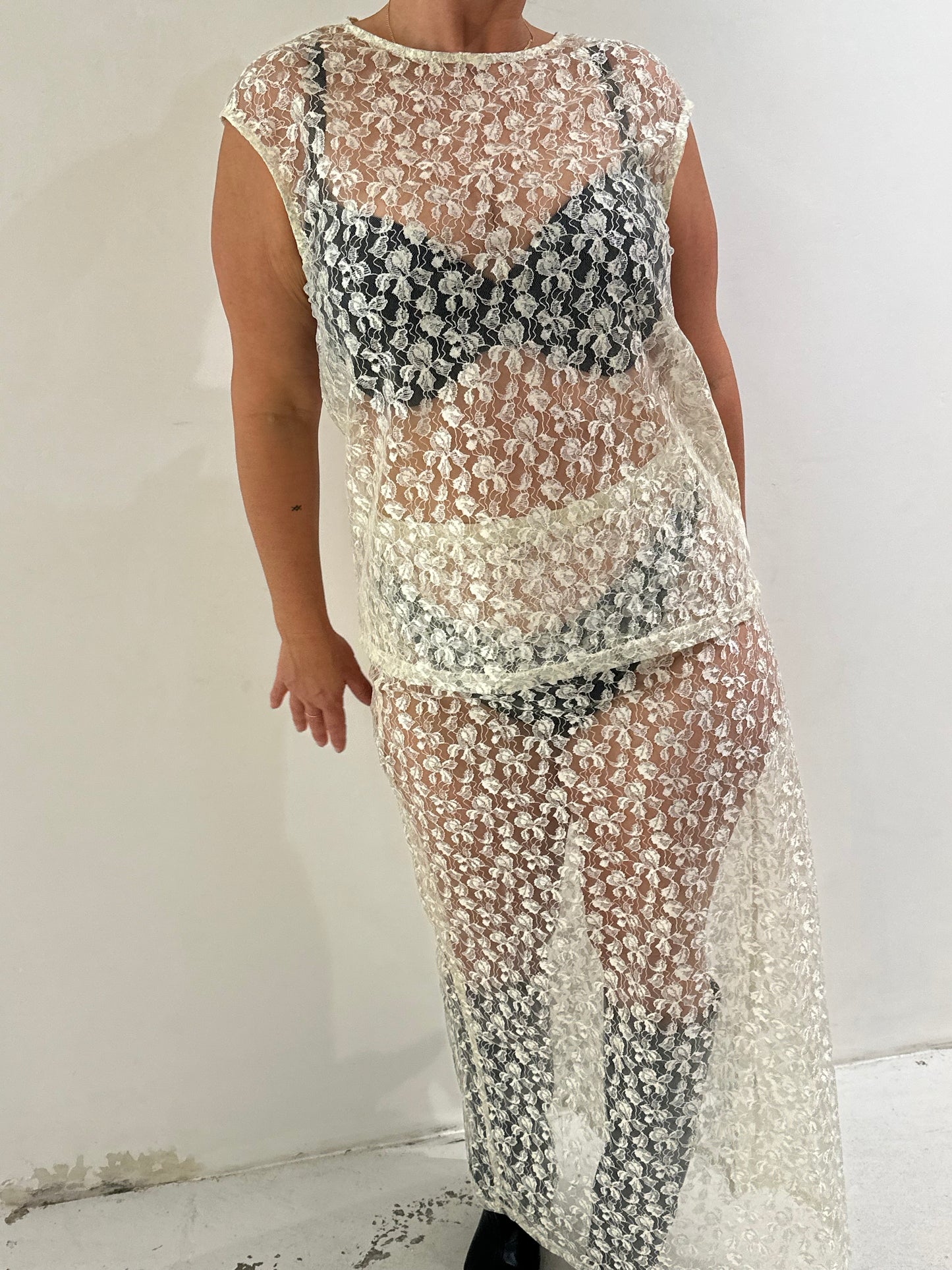 Emte - Vintage Lace Skirt