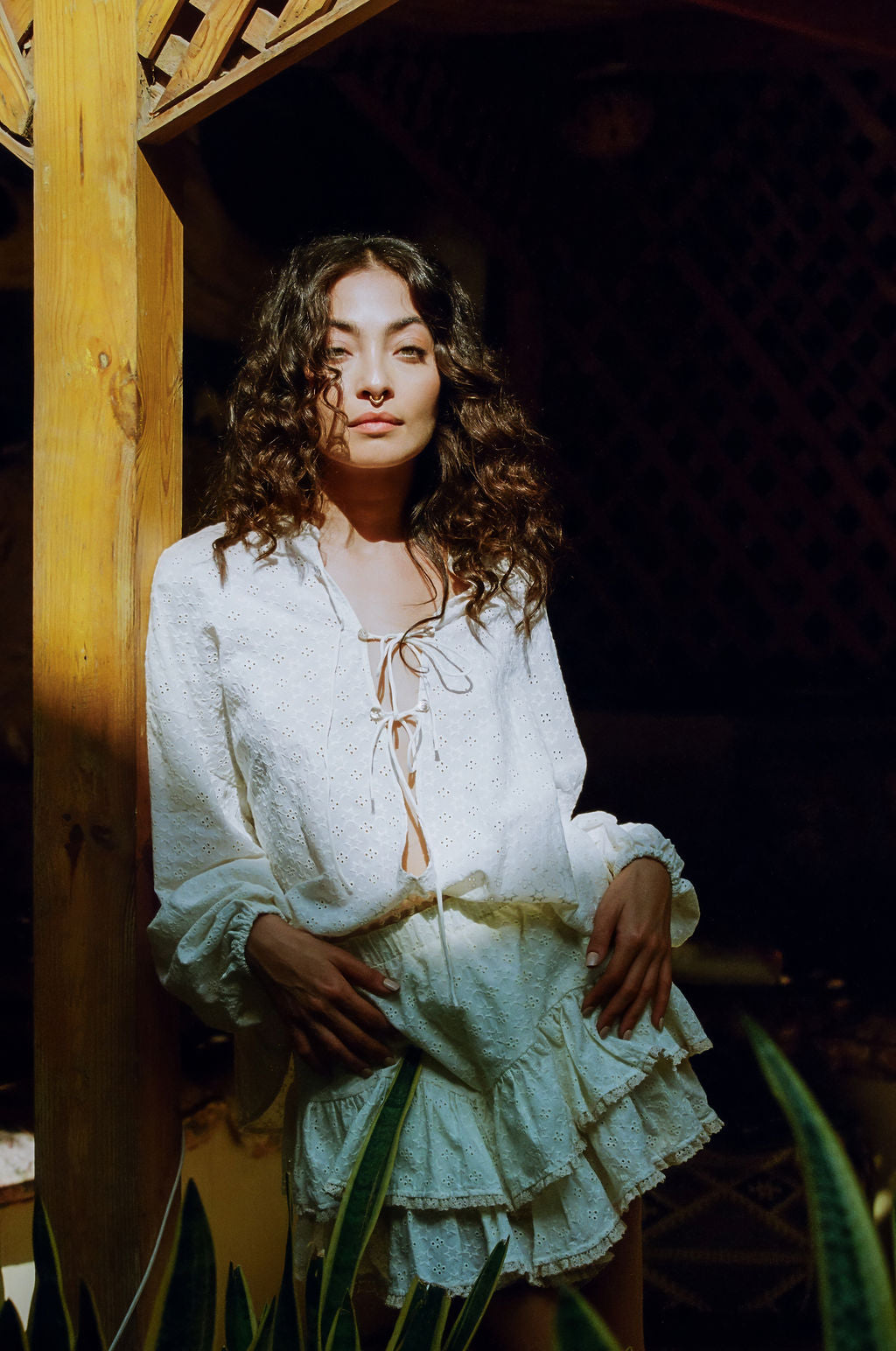 Kinga Csilla - Kaya Anglaise Alba Blouse