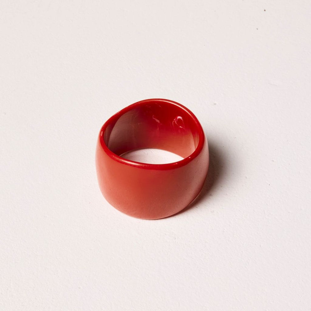 We Are Emte - The Red Resin Bangle