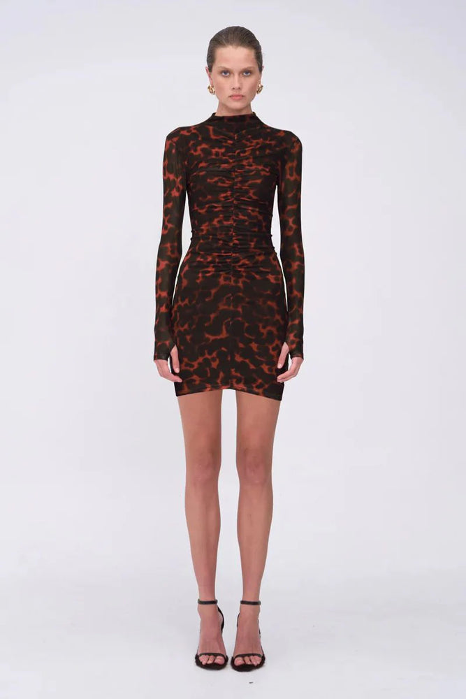 
                      
                        Suboo - Remi Tortoiseshell Mini Dress
                      
                    