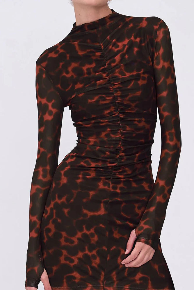 
                      
                        Suboo - Remi Tortoiseshell Mini Dress
                      
                    