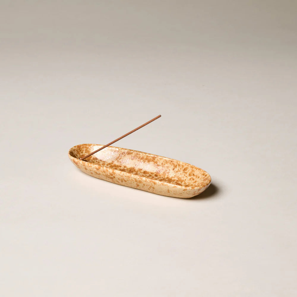 Gentle Habits - The Collector Ceramic Incense Holder in Speckle