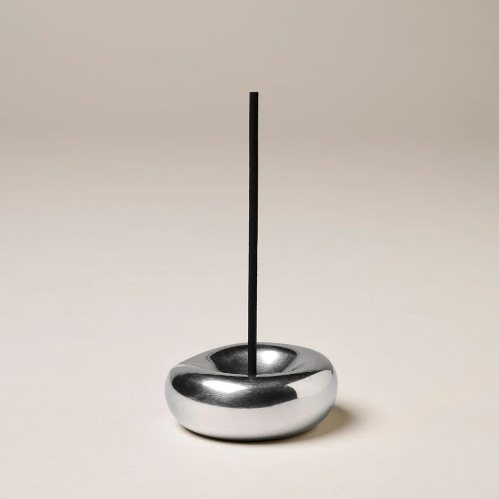 Gentle Habits - Chrome Incense Holder