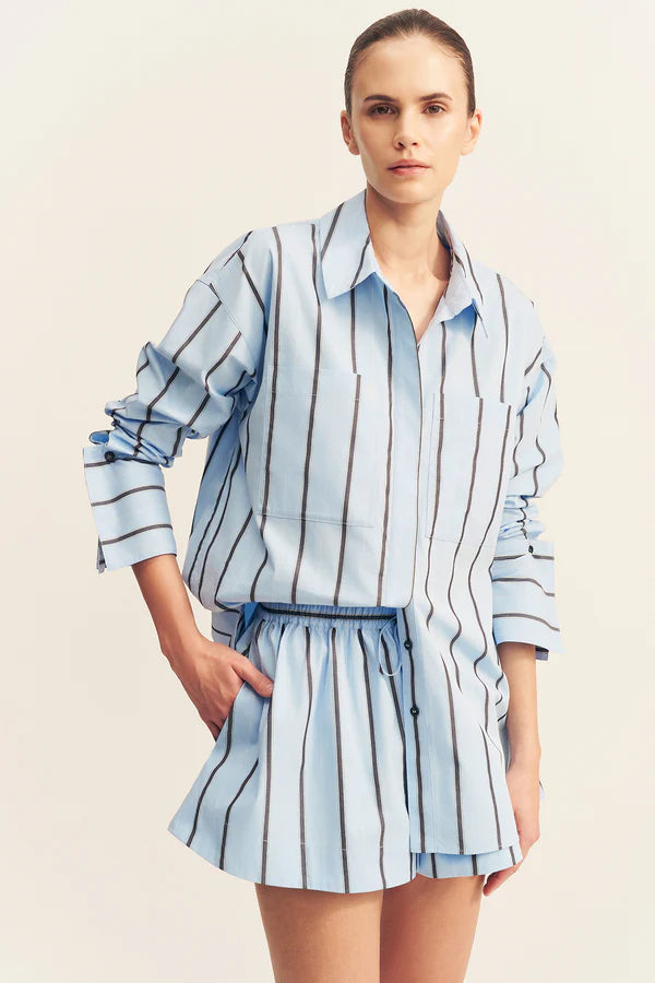 Shona Joy - Saxon Short Short in Bather Stripe