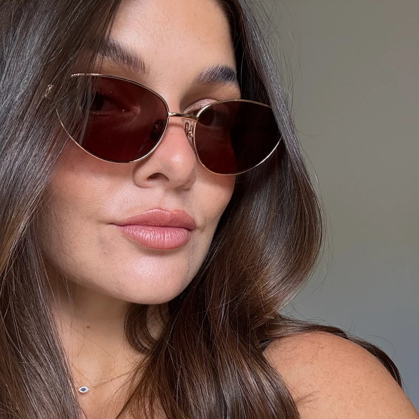 180EYEWEAR- Zephyr in Gold + Brown Lens