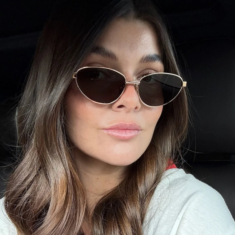 180EYEWEAR- Zephyr in Gold + Green Lens