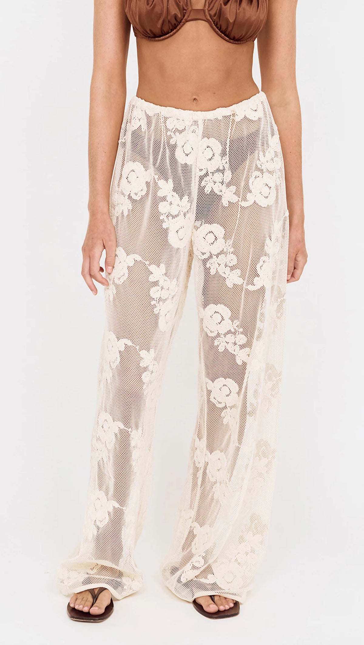 Mink Pink - Zephyra Embroided Net Pants